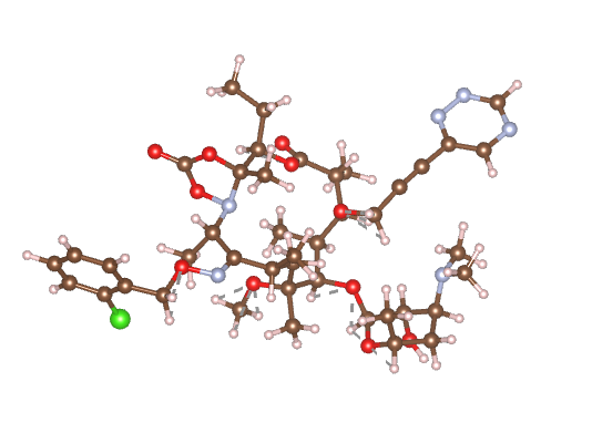 AI Generated Molecule Structure